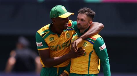 BAN vs SA Cricket Scorecard, 21st Match, Group D at New.